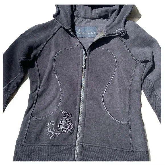 Lululemon Scuba Limited Edition Hiver (Baroque) 2013 Black Size 10 - Picture 3 of 10